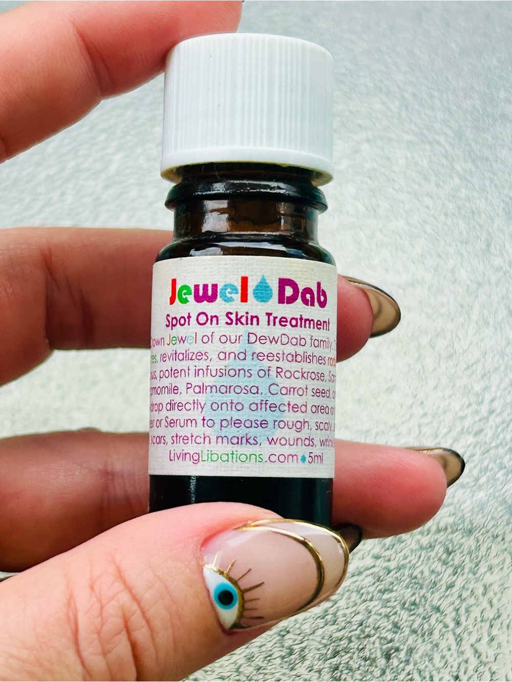 Living Libations Jewel Dab Spot-On Skin Treatment 5 mL